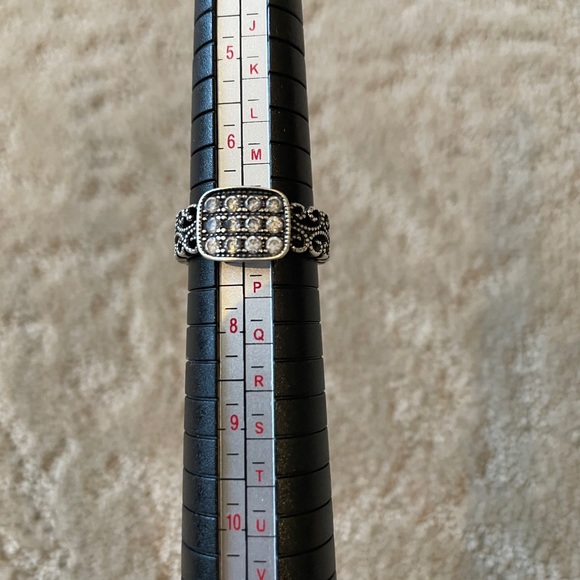 Beautiful antique style sterling silver ring - Picture 3 of 9